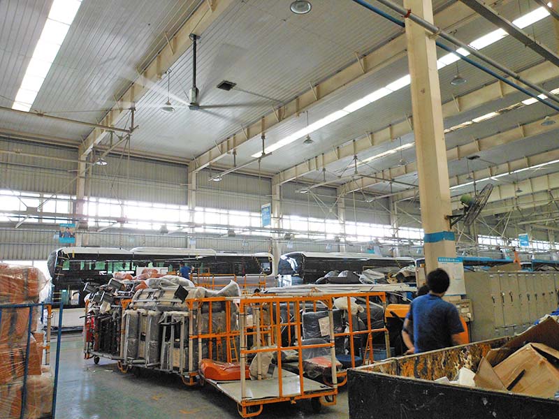 汽車制造車間通風(fēng)降溫解決方案